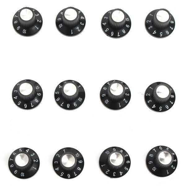 12 x Guitar AMP Knob Amplifier Skirted Knobs Volume Tone Control for Fender Image 2