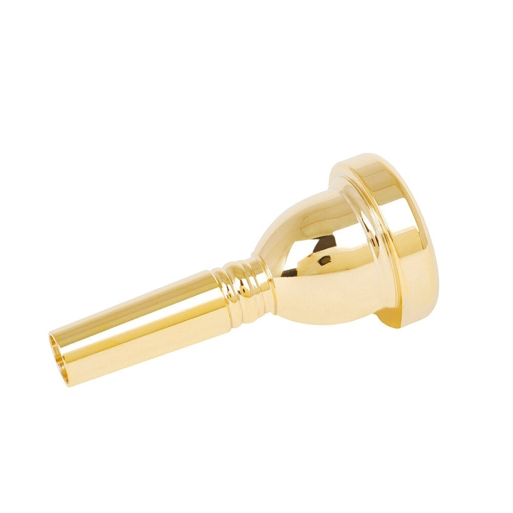 12.7 mm Bach Tenor Trombone 5G Mouthpiece Brass + Lacquered Gold Trumpet Accessories Golden Image 3