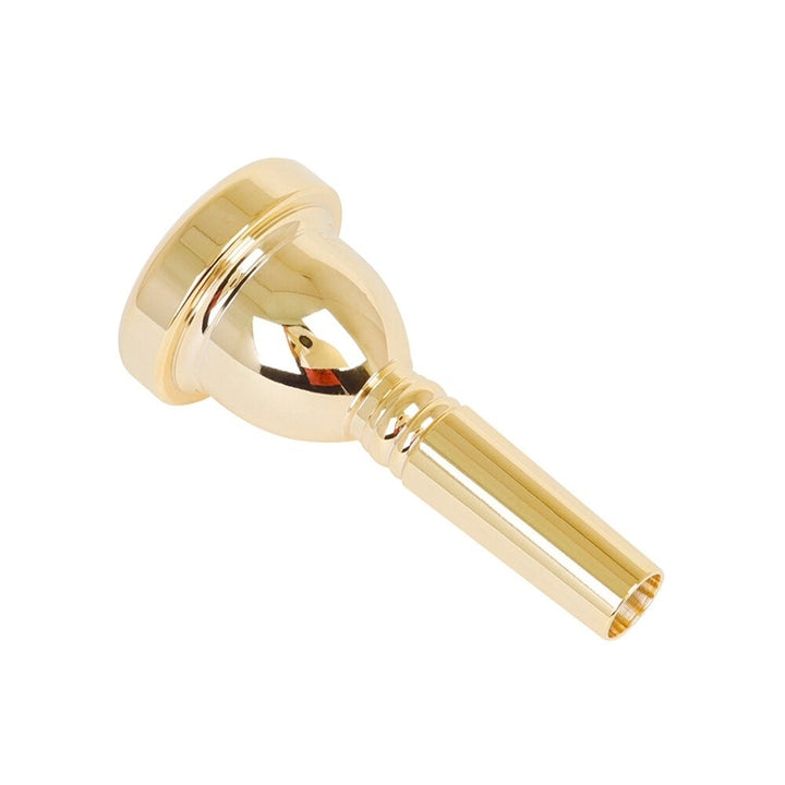 12.7 mm Bach Tenor Trombone 5G Mouthpiece Brass + Lacquered Gold Trumpet Accessories Golden Image 4