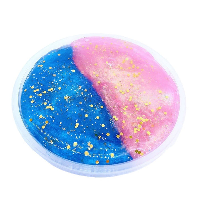 120ml Slime Multi-color Starry Pearly Mermaid Crystal Mud Decompression Toy Image 4