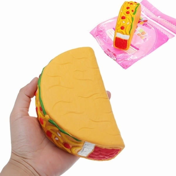 14.5cm Squishy Taco Slow Rising Soft Collection Gift Decor Toys Image 1