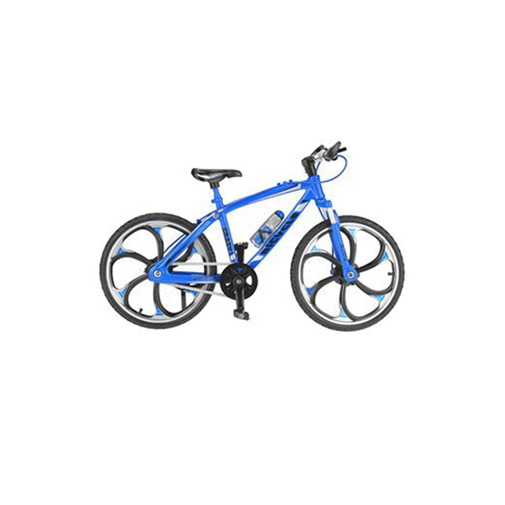 1:10 3D Mini Multi-color Alloy Mountain Racing Bicycle Rotatable Wheel Diecast Model Toy for Decoration Gift Image 2