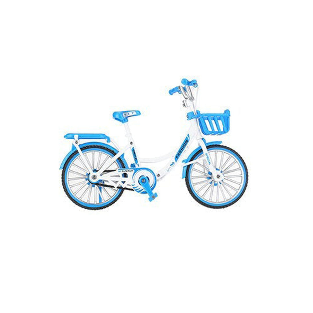 1:10 3D Mini Multi-color Alloy Mountain Racing Bicycle Rotatable Wheel Diecast Model Toy for Decoration Gift Image 3