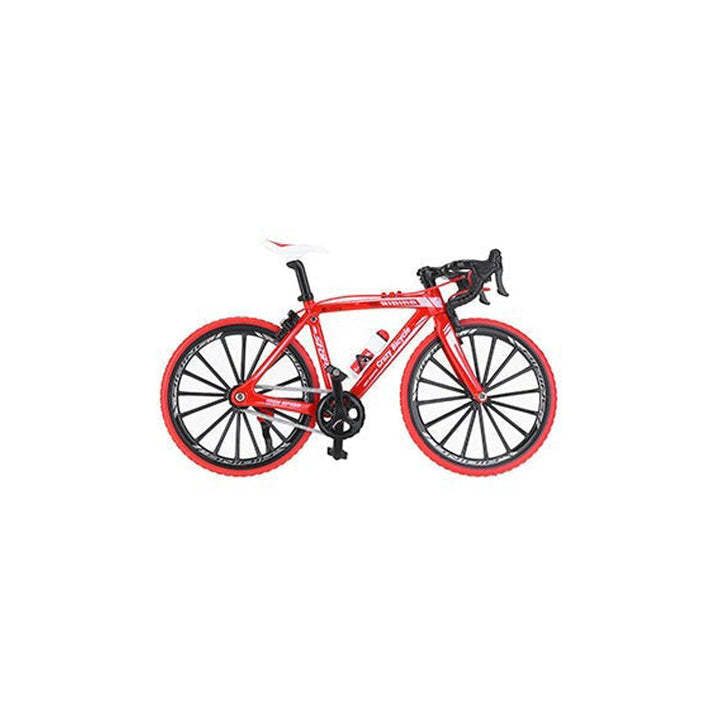 1:10 3D Mini Multi-color Alloy Mountain Racing Bicycle Rotatable Wheel Diecast Model Toy for Decoration Gift Image 4