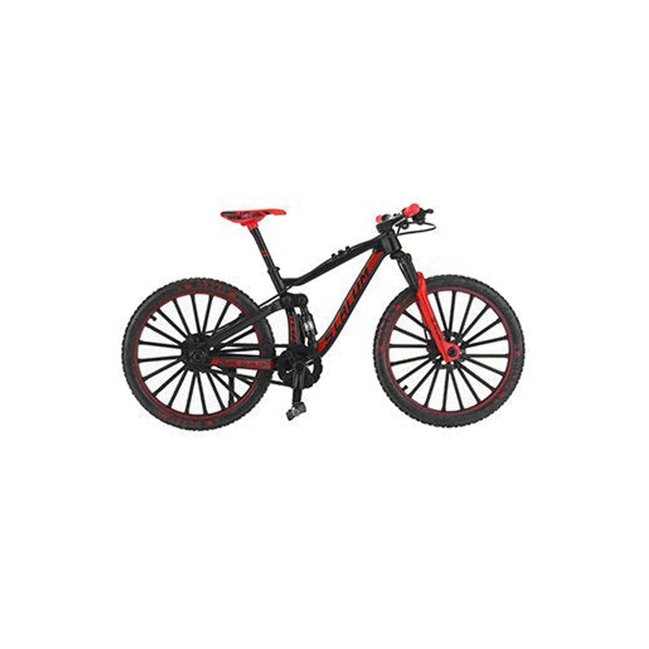 1:10 3D Mini Multi-color Alloy Mountain Racing Bicycle Rotatable Wheel Diecast Model Toy for Decoration Gift Image 11