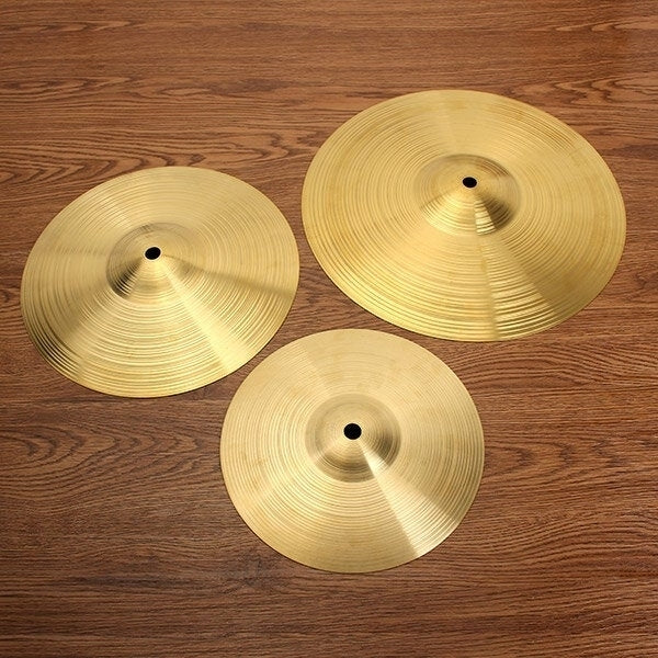 1PC Brass Splash Crash Kide Hi-Hat Cymbal for Drum Set Image 3