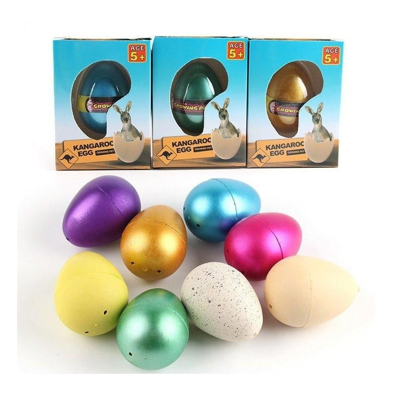1Pc Large Funny Magic Growing Hatching Eggs Christmas Child Novelties Toys Gifts Image 3