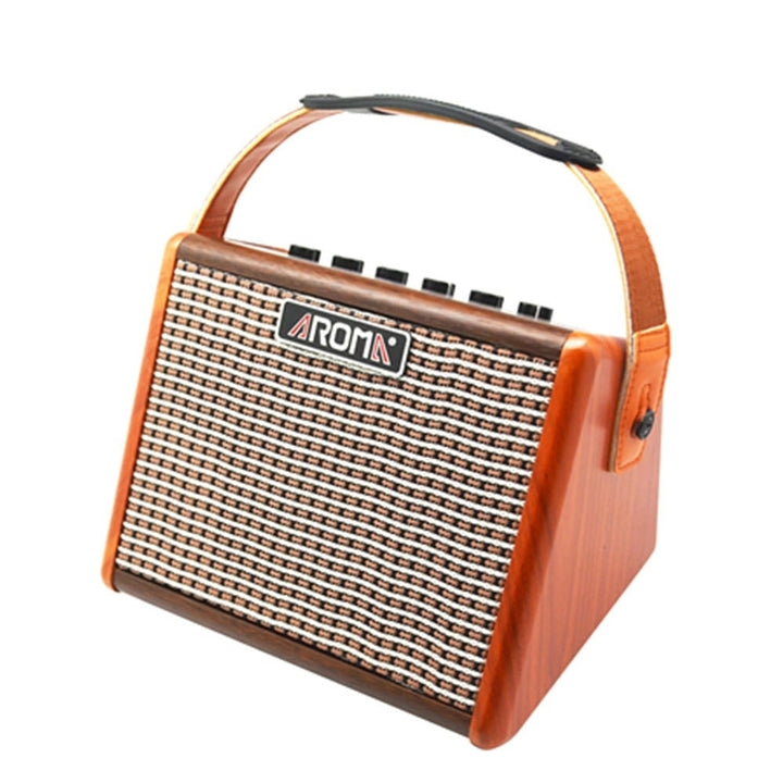 15W Acoustic Guitar Amplifier with Mic Interfaced Ultra-Efficient Class D Amplifier Image 1