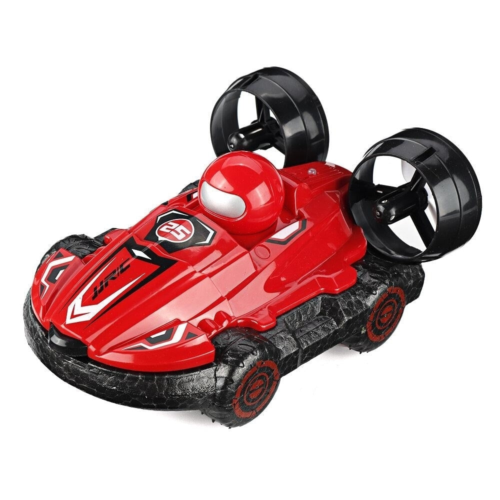 2 In 1 Amphibious RC Hovercraft Boat Stunt Drift Car Vehicles Model RTR Kids Toys Double Battery Image 4