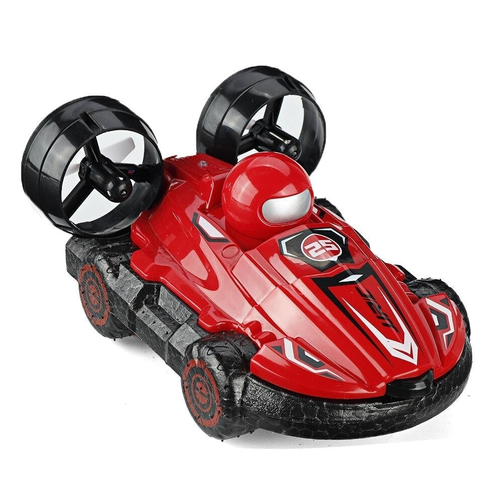 2 In 1 Amphibious RC Hovercraft Boat Stunt Drift Car Vehicles Model RTR Kids Toys Double Battery Image 6