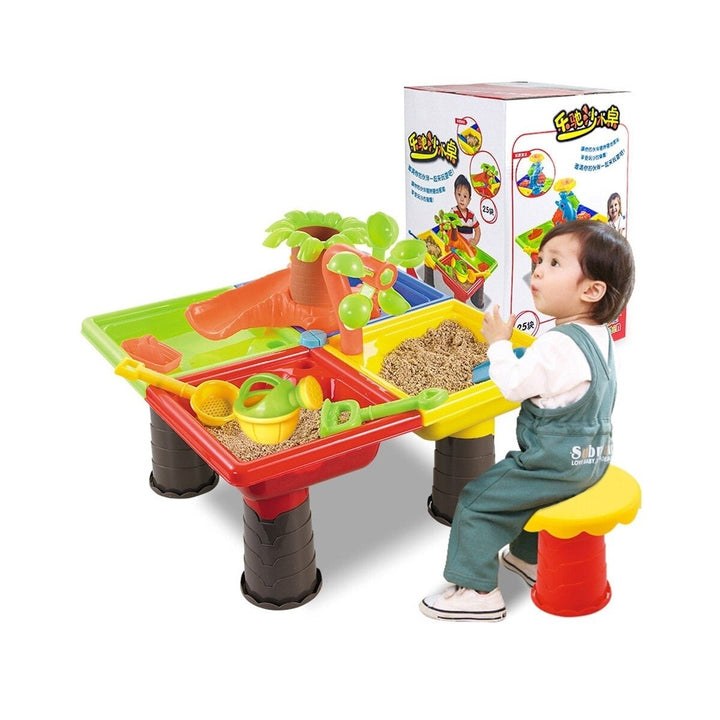 2 IN 1 Multi-style Summer Beach Sand Kids Play Water Digging Sandglass Play Sand Tool Set Toys for Kids Perfect Gift Image 8