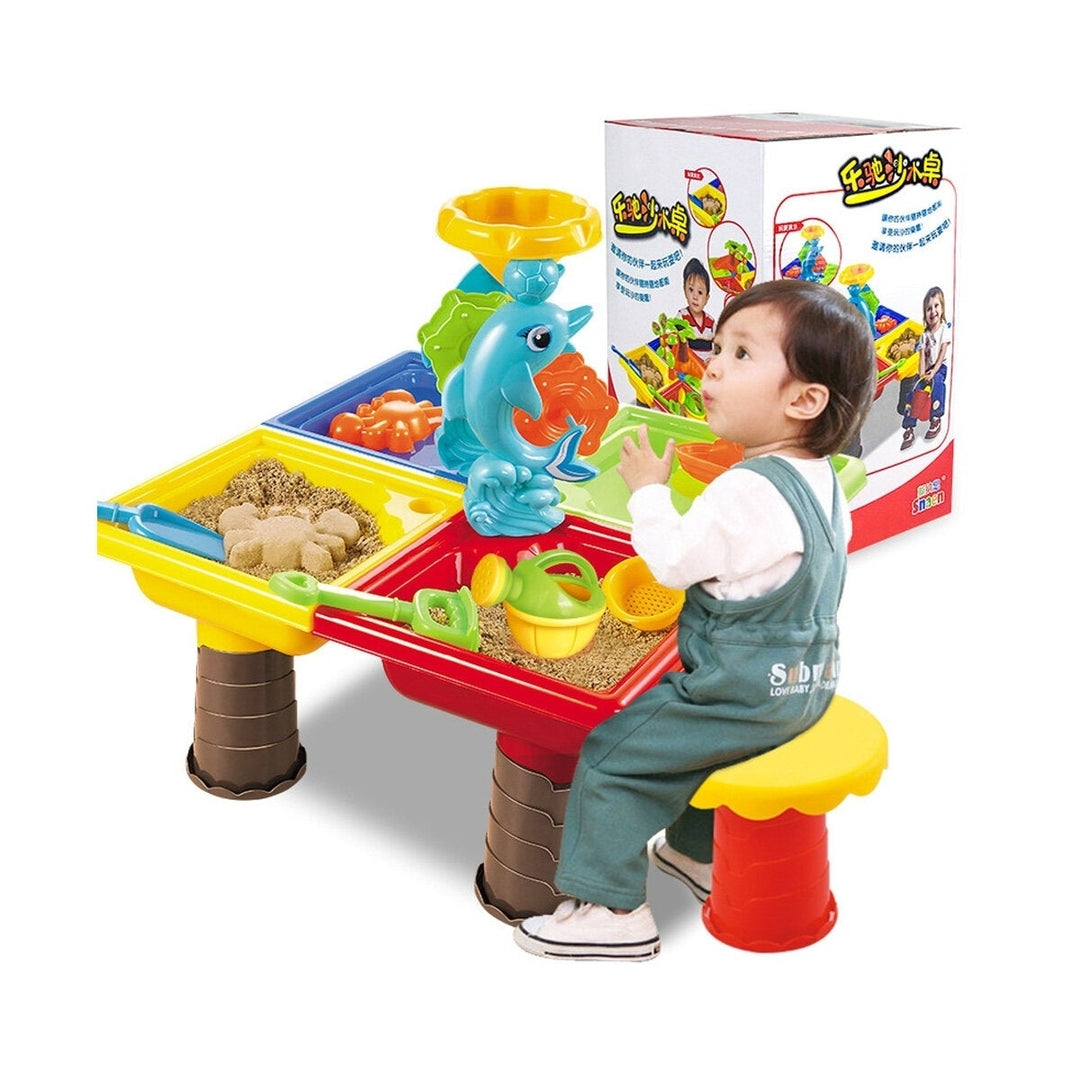 2 IN 1 Multi-style Summer Beach Sand Kids Play Water Digging Sandglass Play Sand Tool Set Toys for Kids Perfect Gift Image 9