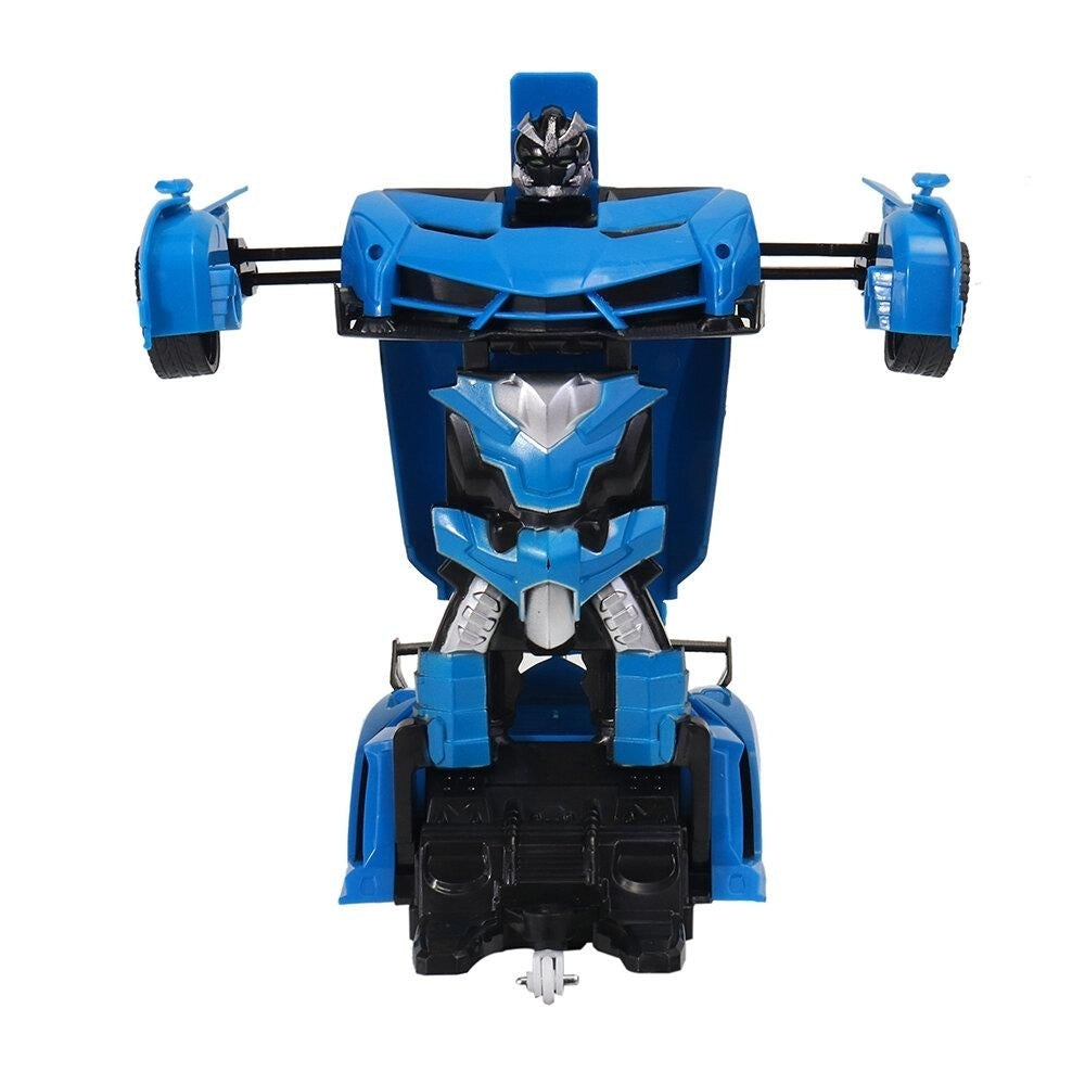 2 In 1 Rc Car Sports Wireless Robot Models Deformation Fighting Kids Children Toys Image 9