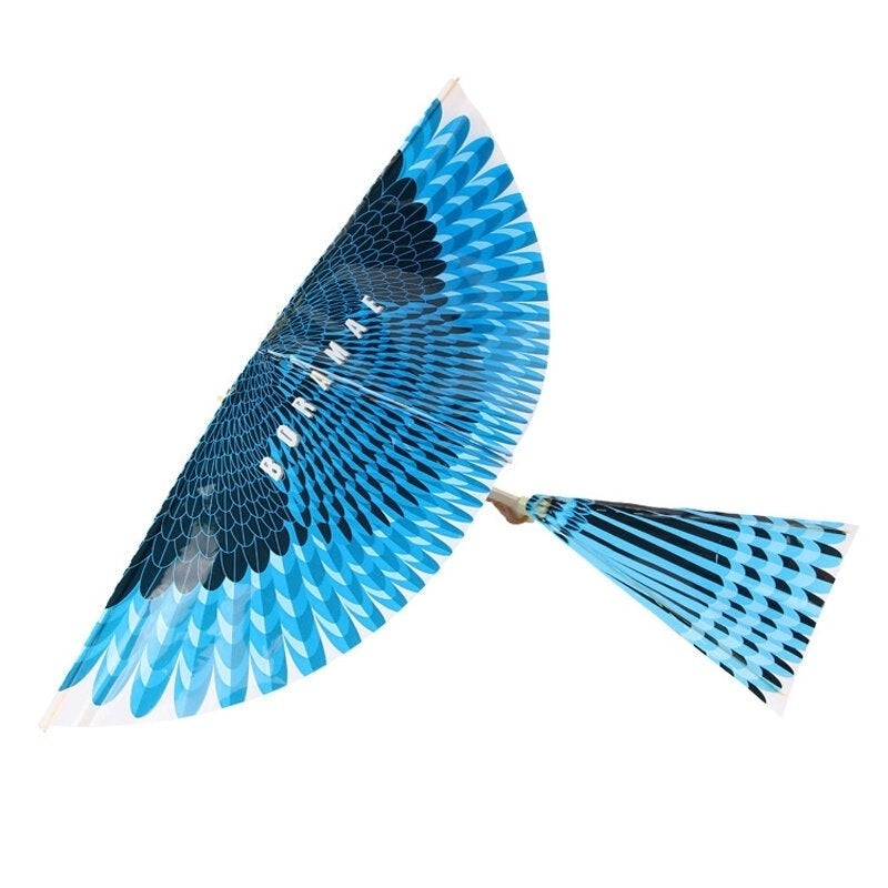 17.5Inches Bionics Eagle Flight Birds Assembly Flapping Wing DIY Model Aircraft Plane Toy Image 4