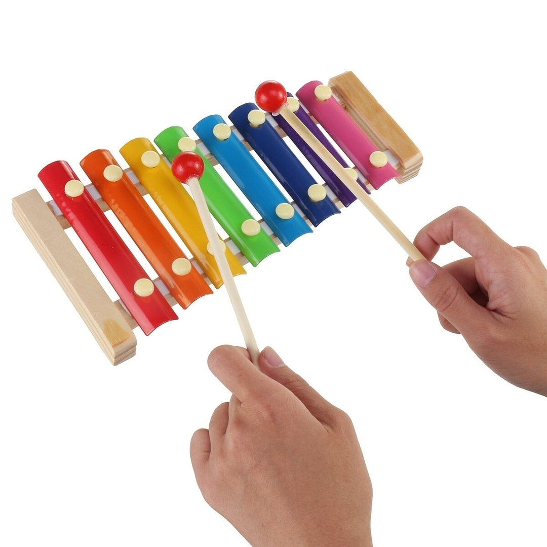 19 Pieces Set Orff Musical Instruments Toy Percussions Kit for Kids Music Learning,KTV Party Playing Image 3