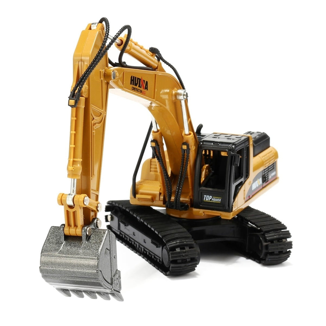1:50 Alloy Excavator Toys Engineering Vehicle Diecast Model Metal Castings Vehicles Image 1