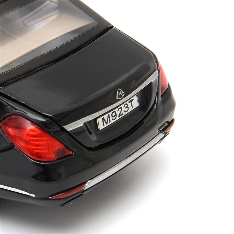 1:32 S600 Limousine Diecast Metal Car Model 20.5 x 7.5 x 5cm Car in Box Black Image 10