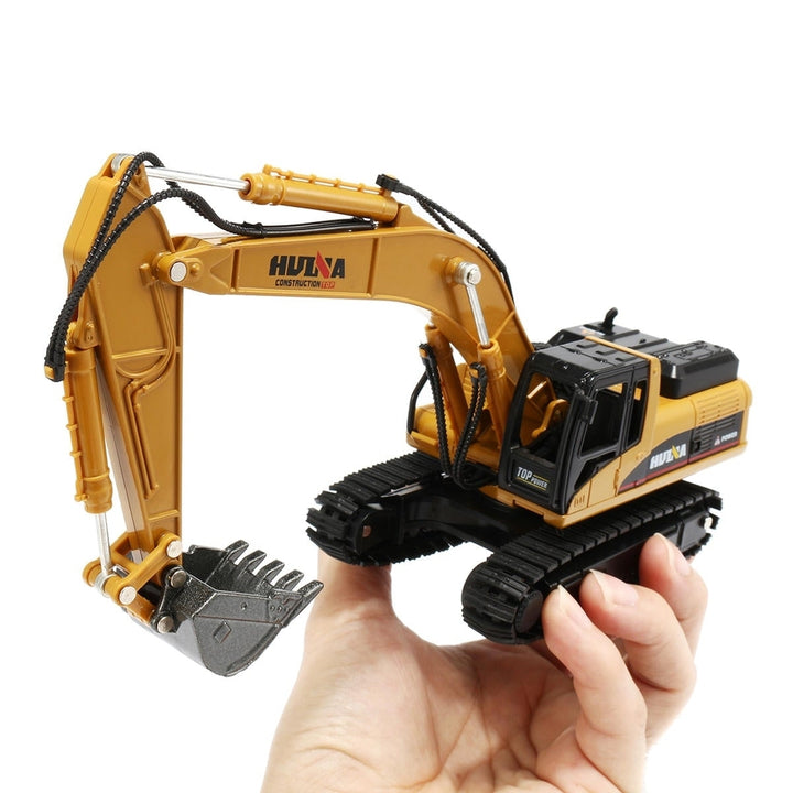 1:50 Alloy Excavator Toys Engineering Vehicle Diecast Model Metal Castings Vehicles Image 4