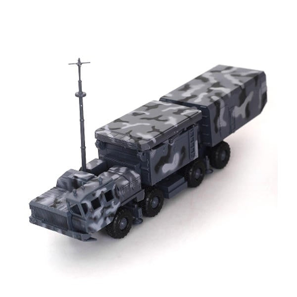 1:72 Military 4D Assembled Radar Car Diecast Model Toy Image 2