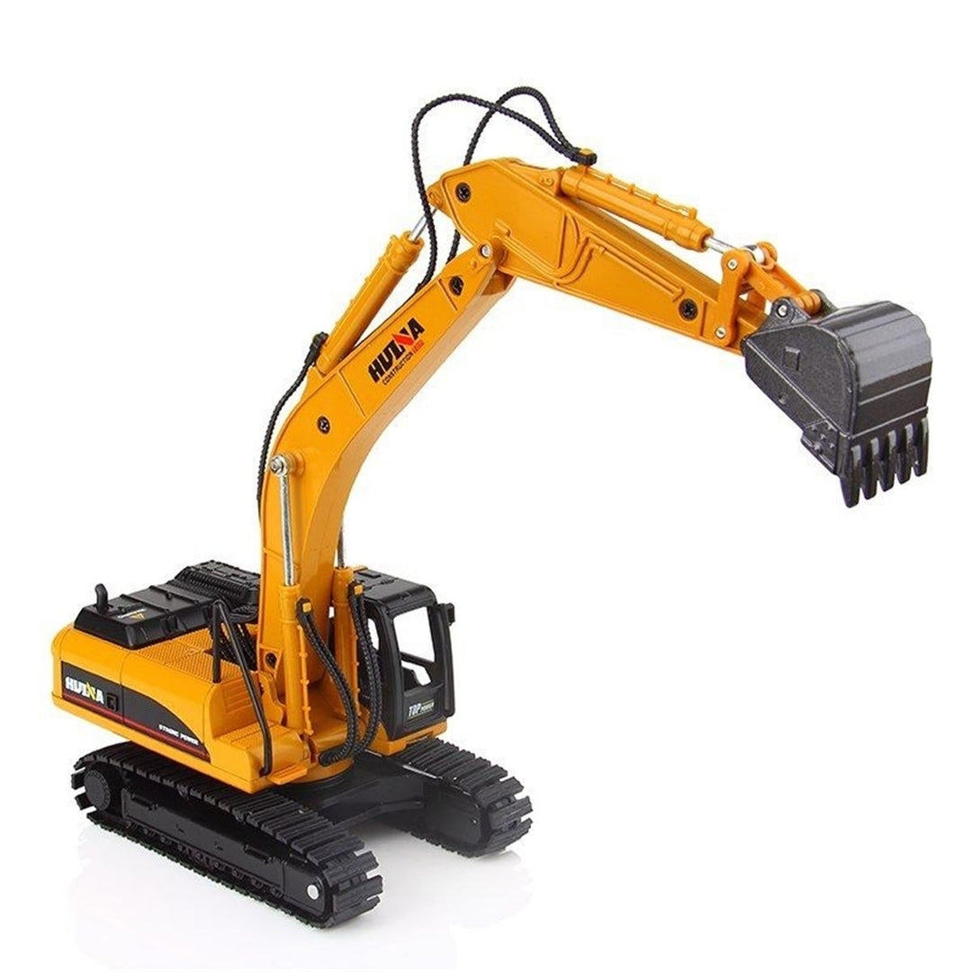 1:50 Alloy Excavator Diecast Model High Simulation Engineering Digging Machine Kids Toys Image 6