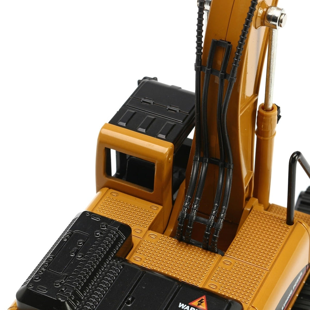 1:50 Alloy Excavator Diecast Model High Simulation Engineering Digging Machine Kids Toys Image 7