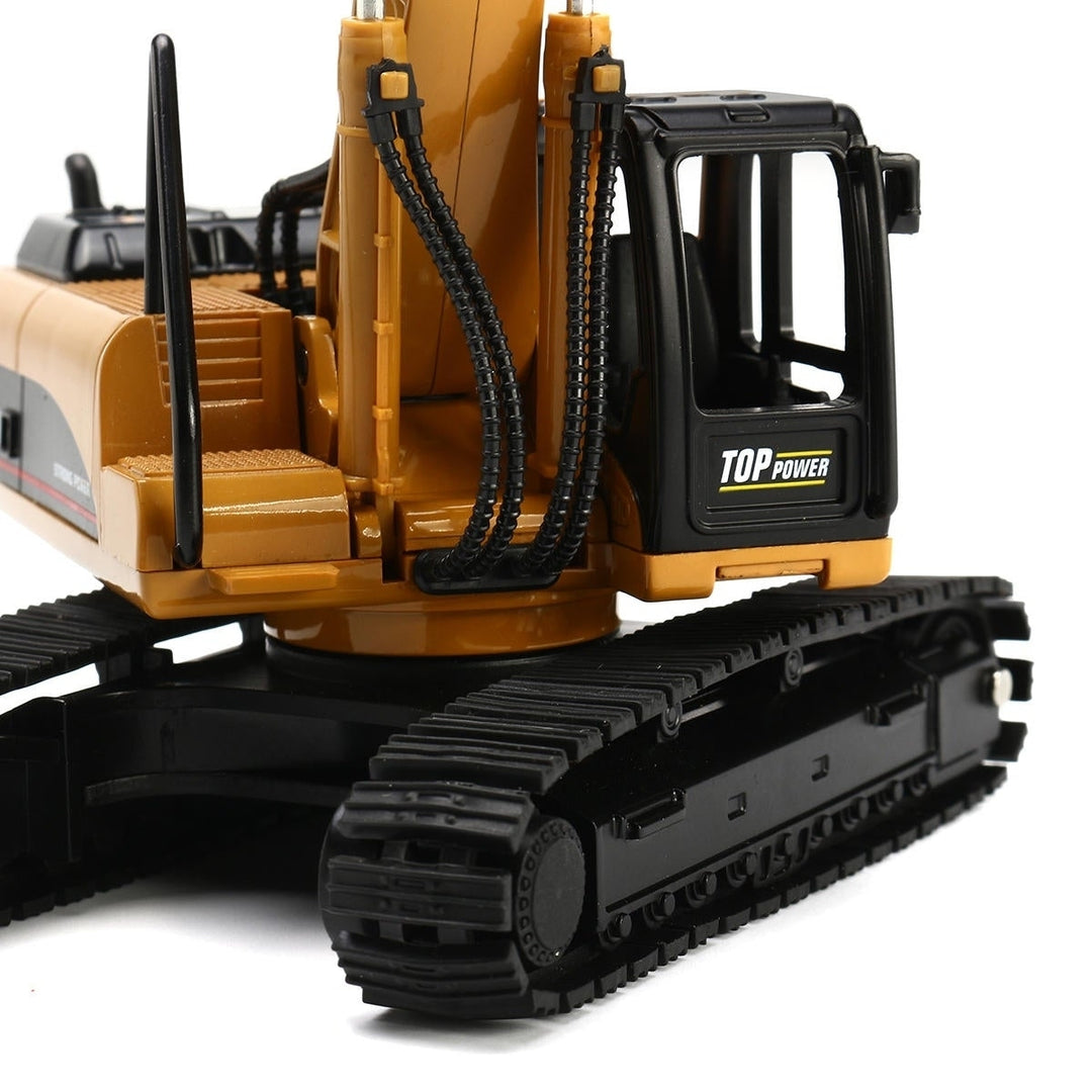 1:50 Alloy Excavator Diecast Model High Simulation Engineering Digging Machine Kids Toys Image 8