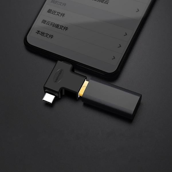 2 in 1 USB3.0 To Type C Micro USB OTG Adapter Converter For Oneplus 5t 6 6 Mix 2s S9+ Image 6
