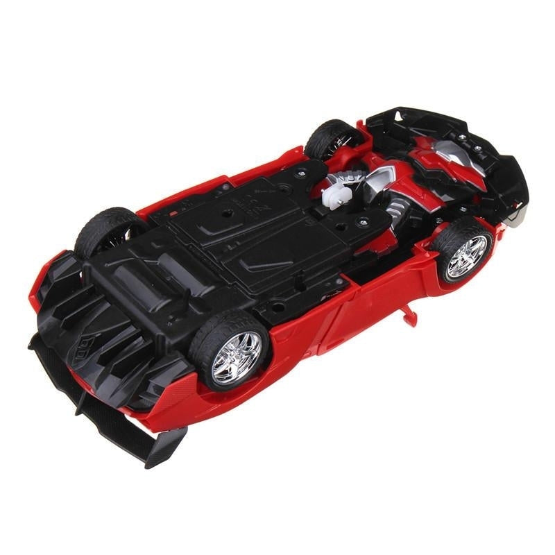 2 In 1 RC Car Wireless Sports Transformation Robot Model Deformation Truck Fighting Toy Image 8