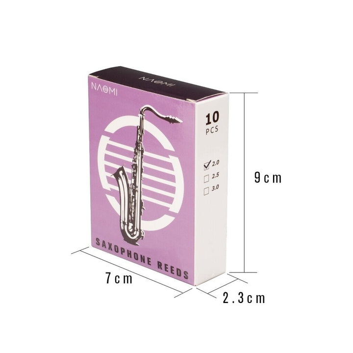 2.0,2.5,3.0 NS-010,NS-011,NS-012 (10 pcs) Saxophone Reed Baritone Image 8