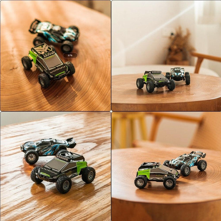 2.4G 2WD Mini RC Car Dual Motor Off-Road Vehicles Kids Child Toys LED Light Model Image 4