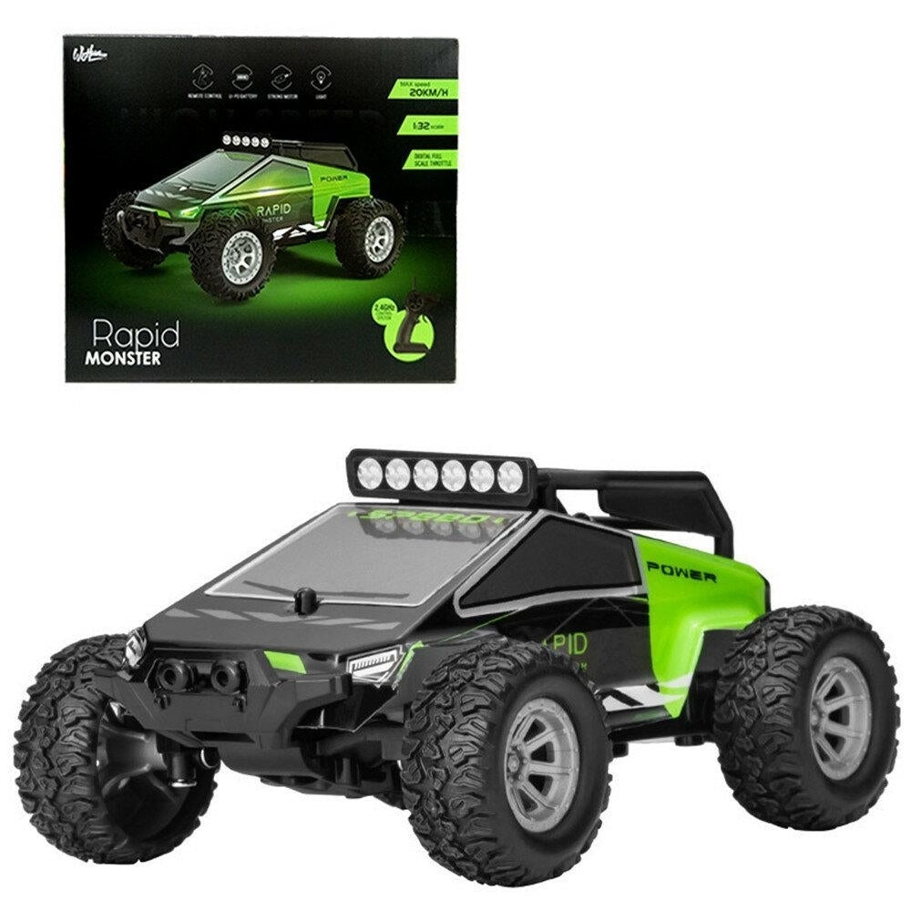 2.4G 2WD Mini RC Car Dual Motor Off-Road Vehicles Kids Child Toys LED Light Model Image 6