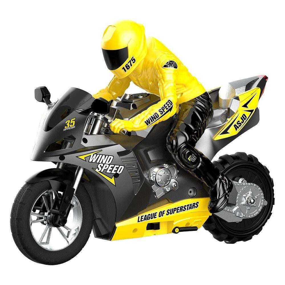 2.4G 35CM RC Motorcycle Stunt Car Vehicle Models RTR High Speed 20km,h 210min Use Time Image 2