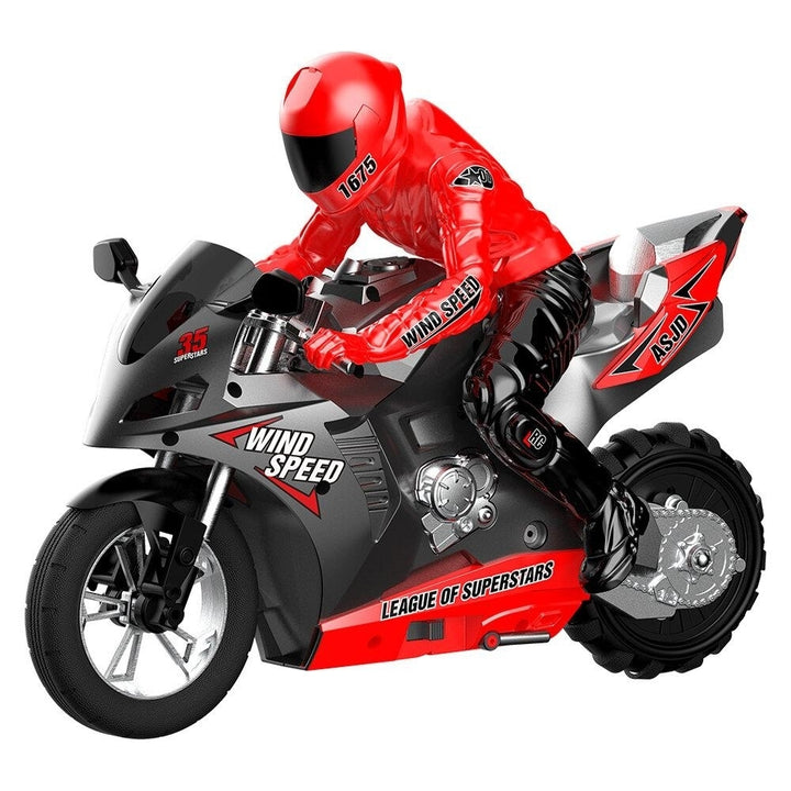 2.4G 35CM RC Motorcycle Stunt Car Vehicle Models RTR High Speed 20km,h 210min Use Time Image 3