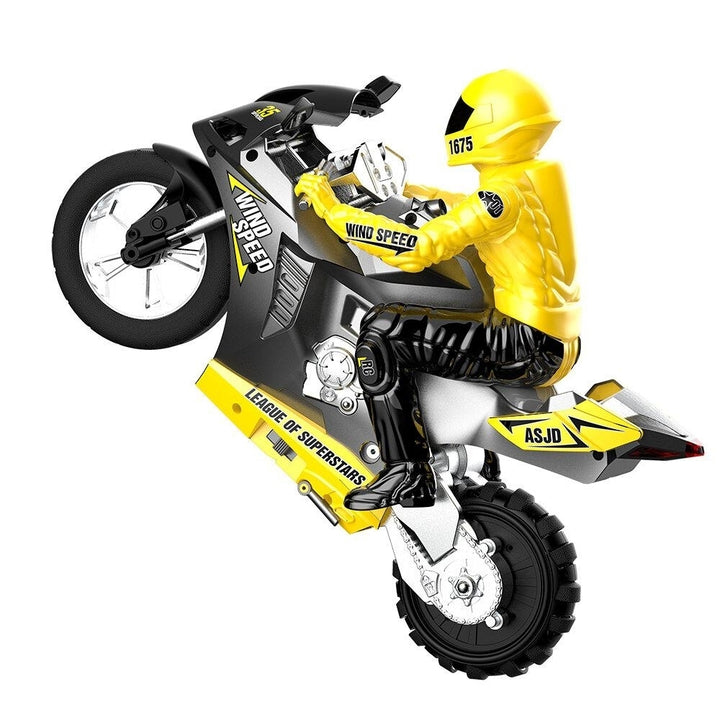 2.4G 35CM RC Motorcycle Stunt Car Vehicle Models RTR High Speed 20km,h 210min Use Time Image 4