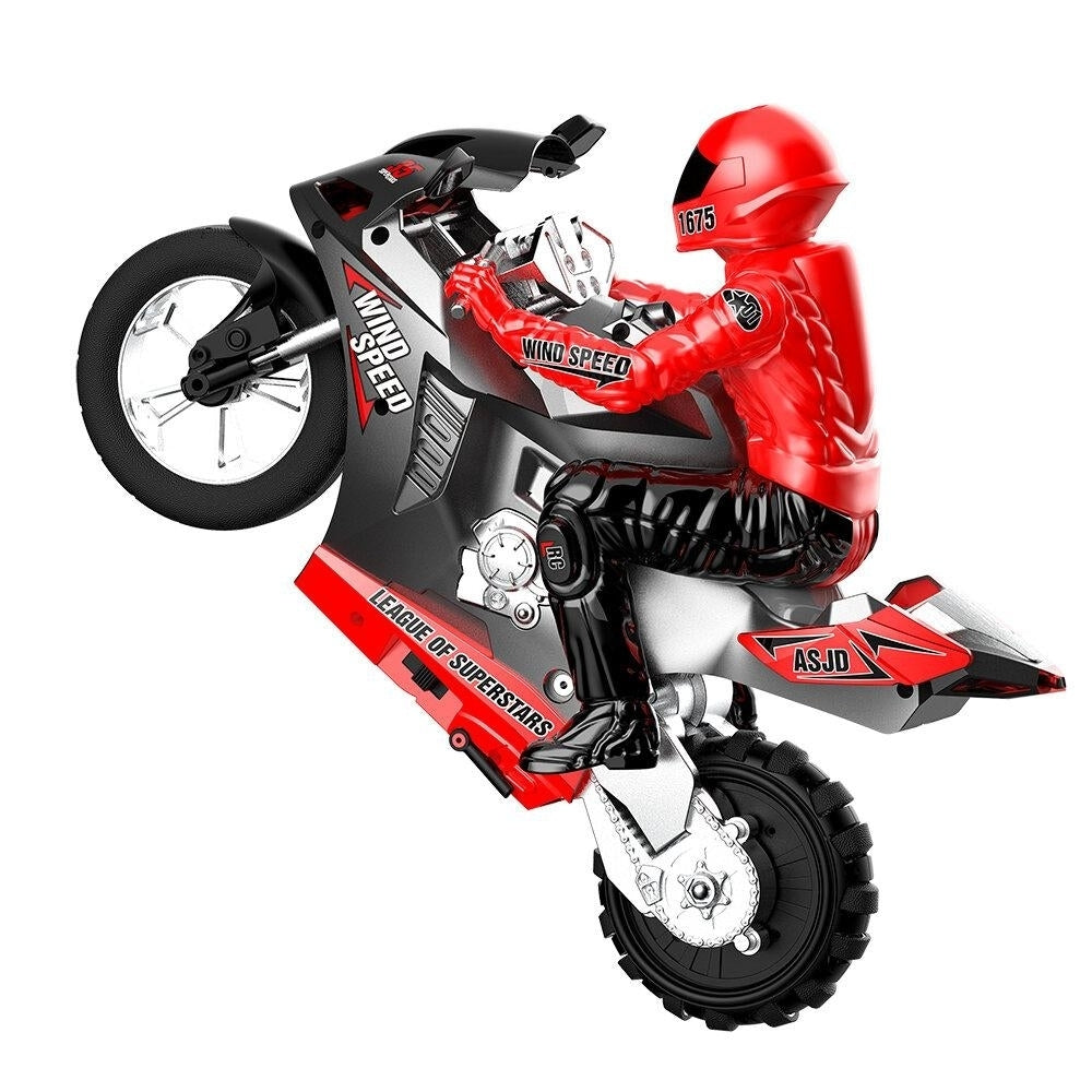 2.4G 35CM RC Motorcycle Stunt Car Vehicle Models RTR High Speed 20km,h 210min Use Time Image 10