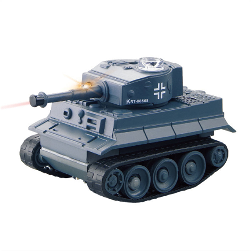 2.4G 4CH Mini Radio RC Car Army Battle Infrared Tank with LED Light RTR Model Toy Image 1
