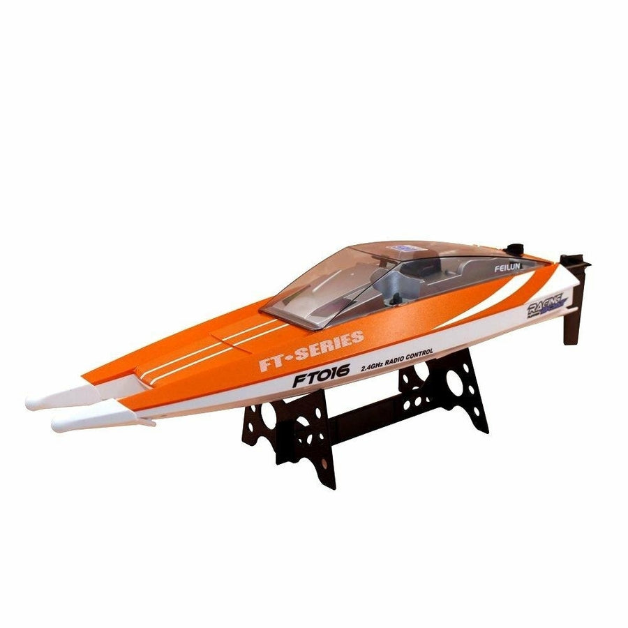 2.4G 4CH RC Boat 540 Brushed 28km,h High Speed With Water Cooling System Toy Image 1