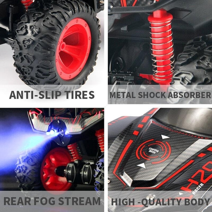 2.4G 4CH Crawler Off Road RC Car Vehicle Models WSpay Light Toy Image 7