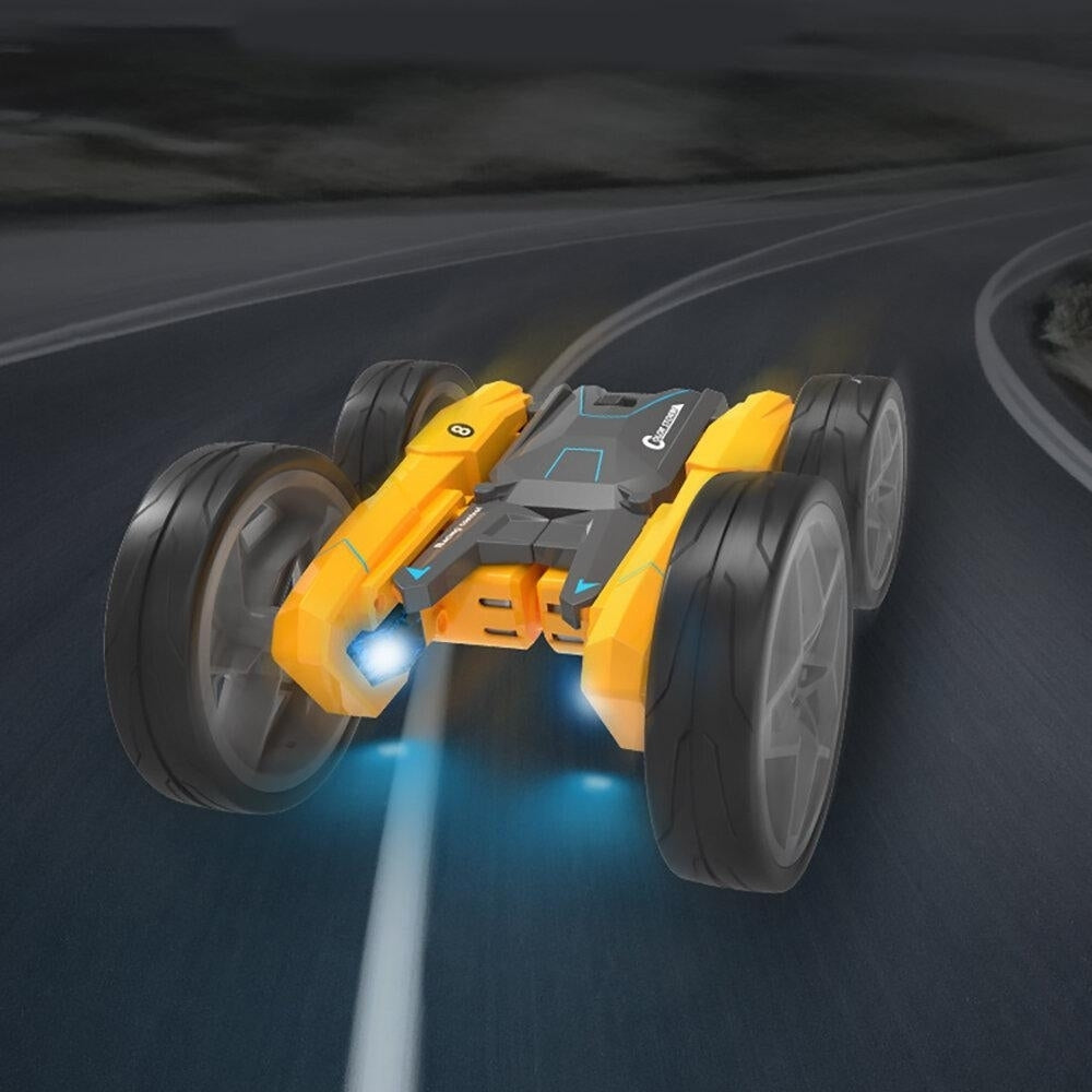 2.4G 4CH Stunt Drift RC Car Deformation Rock Crawler Roll Car 360 Degree Flip For Kids Robot Toys Image 10