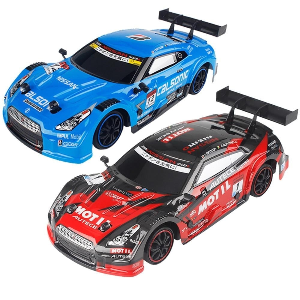 2.4G 4WD 28cm Drift Rc Car 28km,h With Front LED Light RTR Toy Image 1