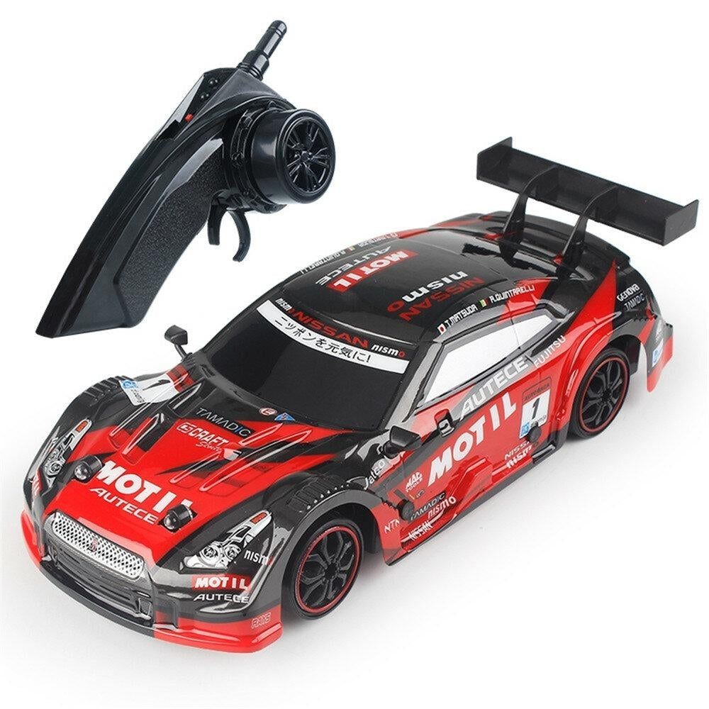 2.4G 4WD 28cm Drift Rc Car 28km,h With Front LED Light RTR Toy Image 8