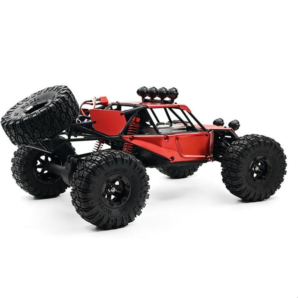 2.4G 4WD Brushless RC Car Metal Body Shell Desert Off-road Truck RTR Toy Image 2
