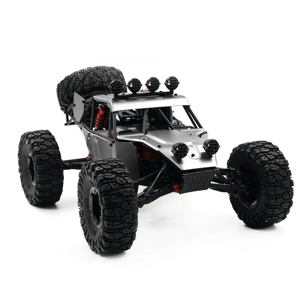 2.4G 4WD Brushless RC Car Metal Body Shell Desert Off-road Truck RTR Toy Image 7