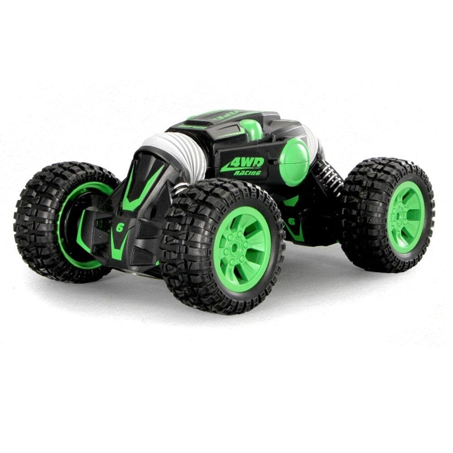 2.4G 4WD Double-Sided Stunt Rc Car 360 Rotation Toy Image 1