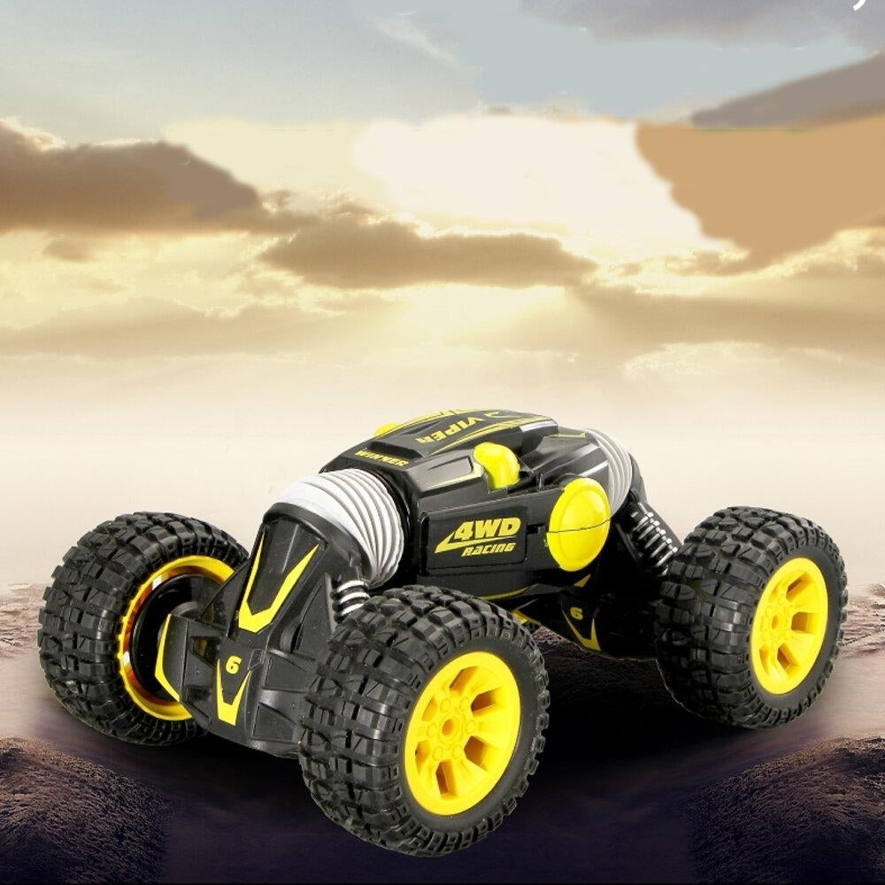 2.4G 4WD Double-Sided Stunt Rc Car 360 Rotation Toy Image 6