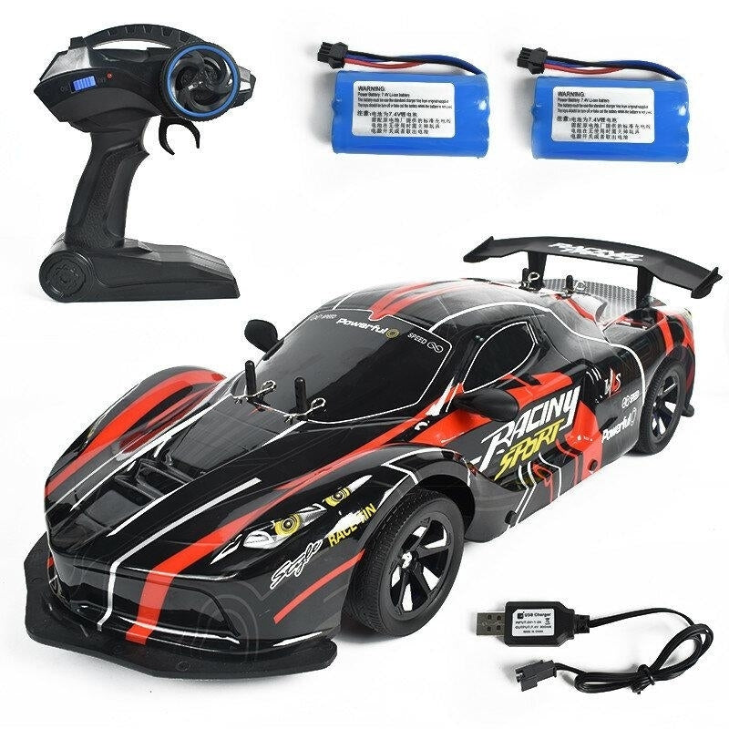 2.4G 4WD Racing Car High Speed Off Road RC Car Lamplight 25KM,h For RC Vehicles Model Image 9
