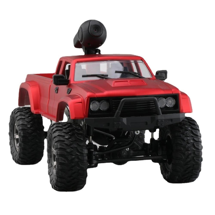 2.4G 4WD Rc Car 720P HD WIFI FPV Off-road Military Truck W,LED Light RTR Toy Image 6