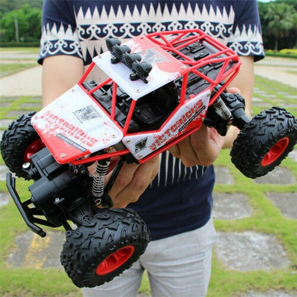 2.4G 4WD RC Car Off-Road Truck RTR Vehicles Kids Childs Indoor Toys Image 2