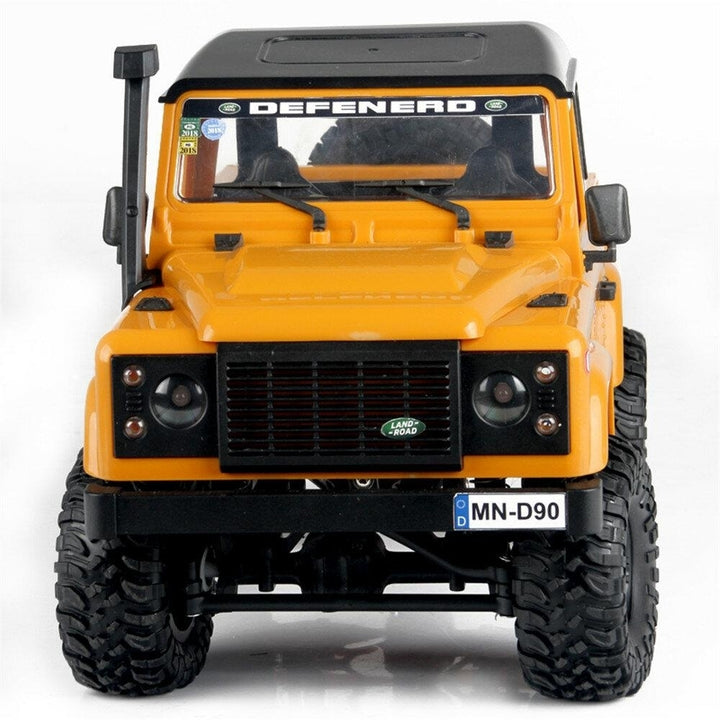 2.4G 4WD RC Car wFront LED Light 2 Body Shell Roof Rack Crawler Off-Road Truck RTR Toy Image 6