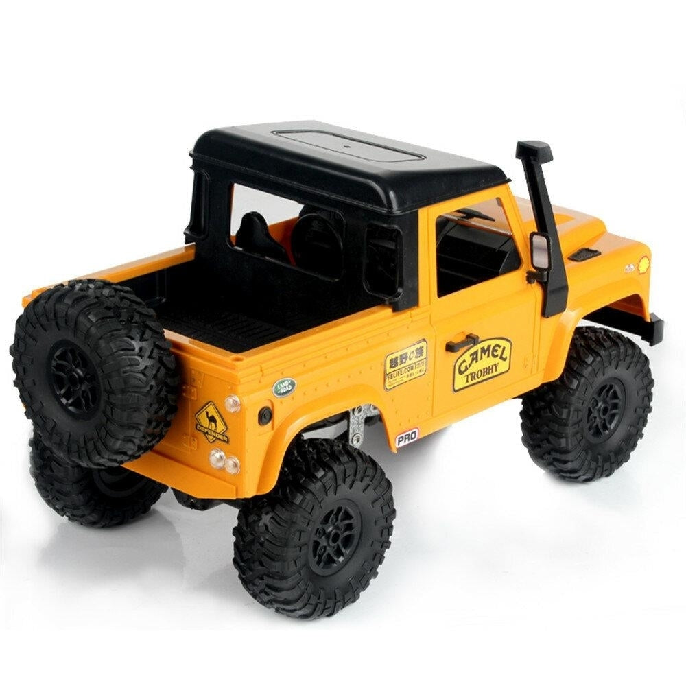 2.4G 4WD RC Car wFront LED Light 2 Body Shell Roof Rack Crawler Off-Road Truck RTR Toy Image 7